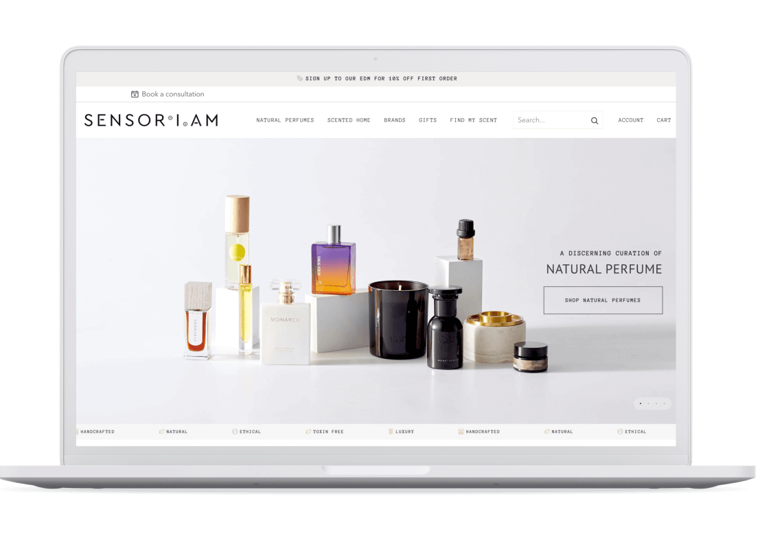 Sensoriam 1 Case Study Laptop