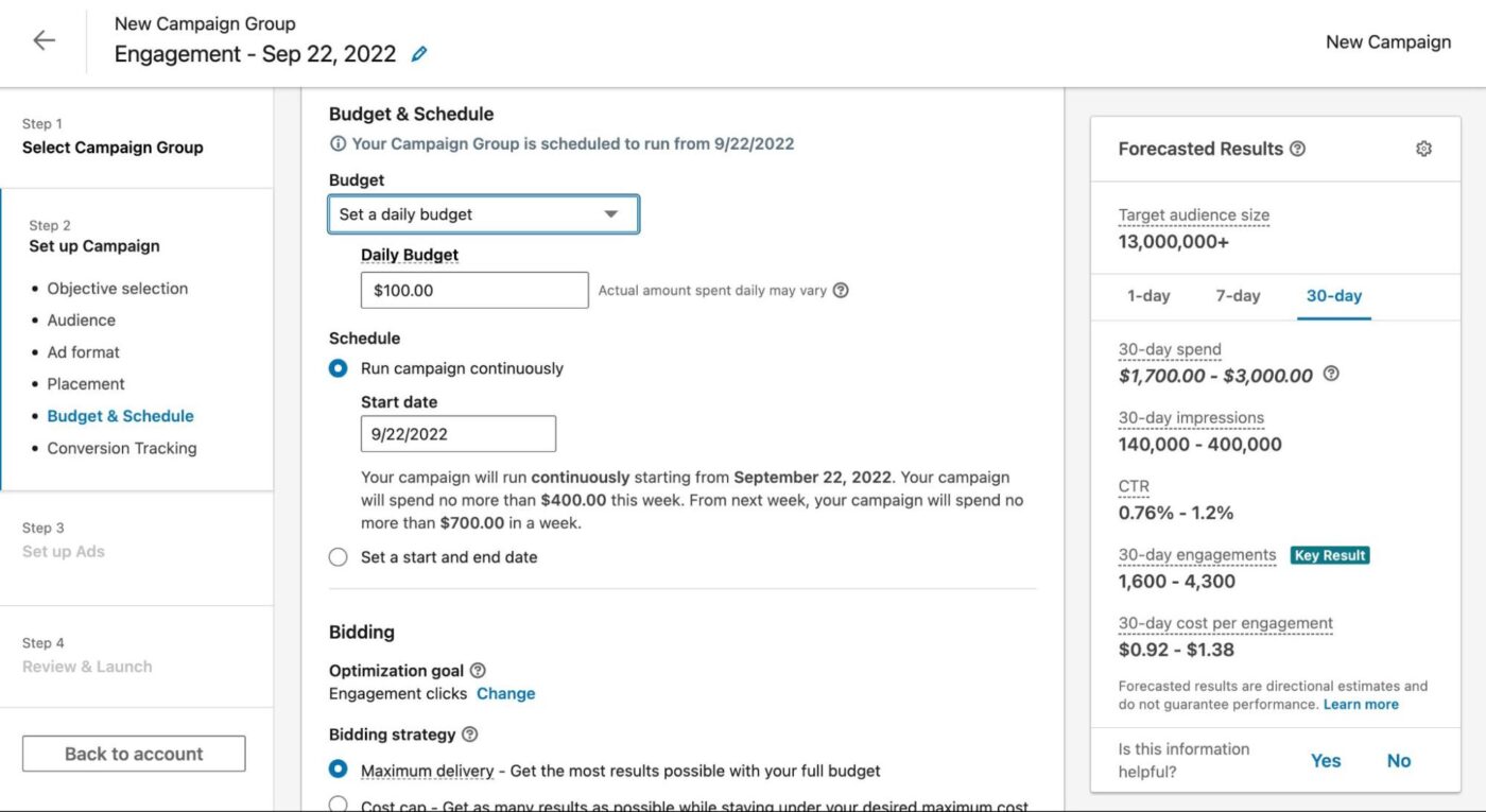 How Much Does Advertising on LinkedIn Cost? (2022 Edition) 10 How Much Does Advertising On Linkedin Cost 2022 Edition 10
